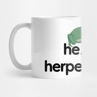 He/Him Herpetologist - Frog Design Mug